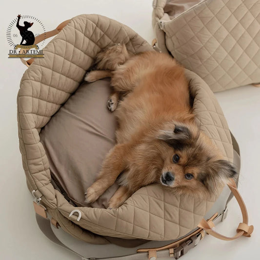 Portable Pet Car Seat, Non-slip Carriers.