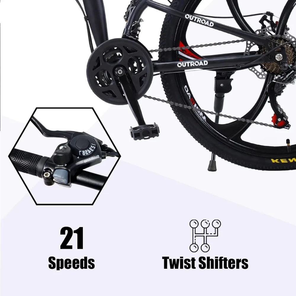 26 Inch Folding Mountain Bike