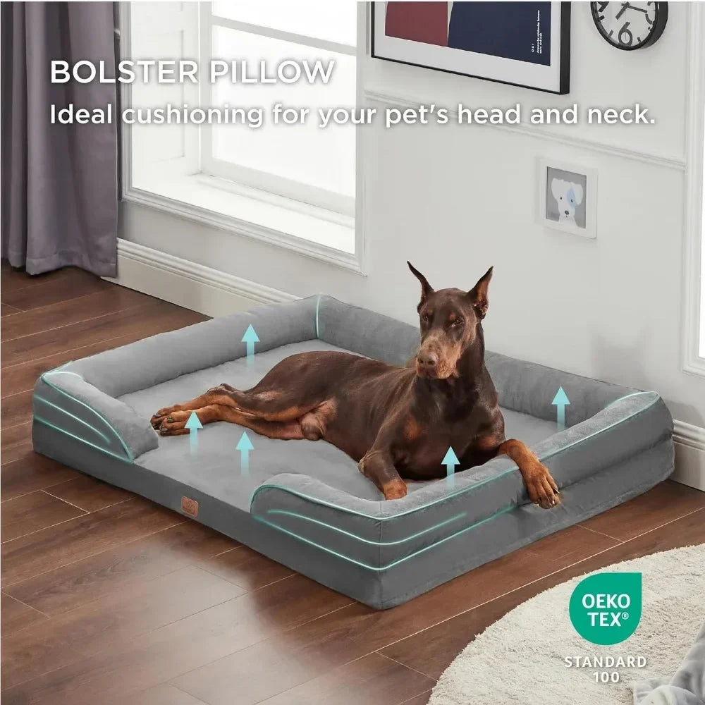 Pet Bed With Removable Washable Cover