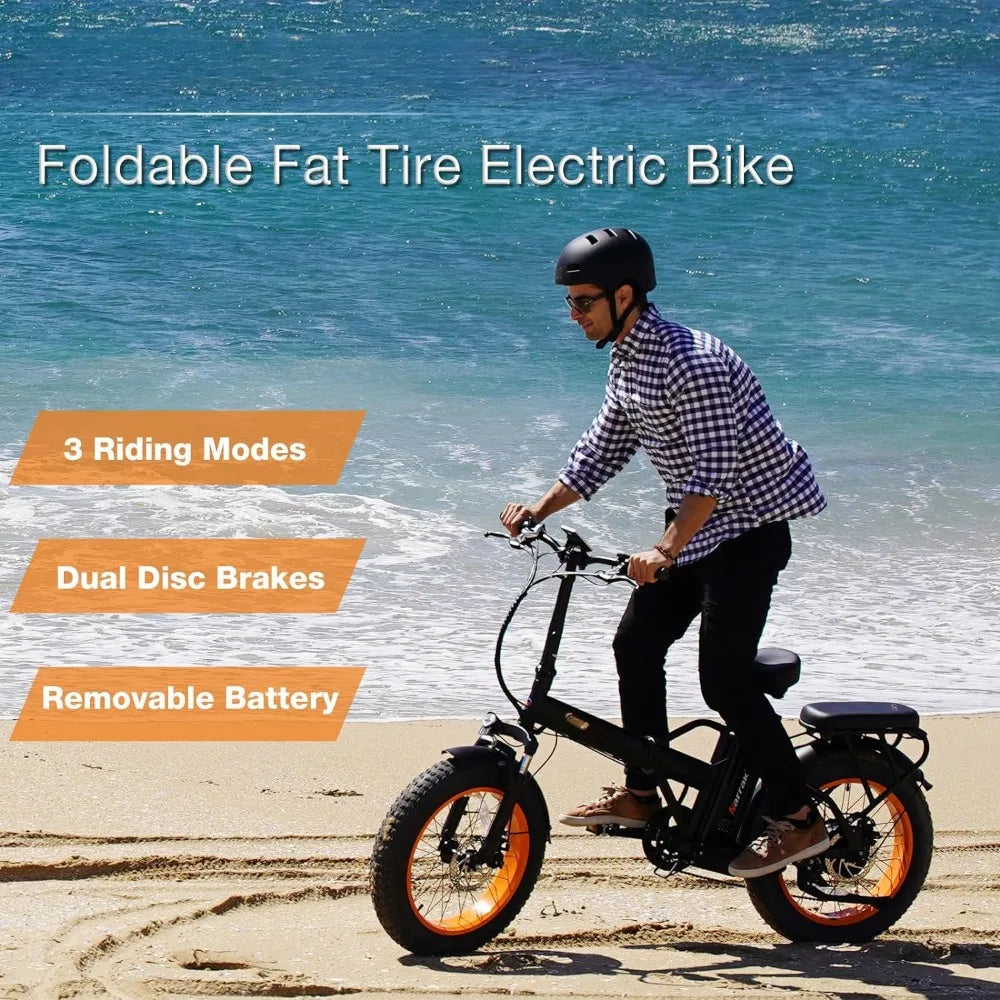 Fat Tire Folding Electric Bike