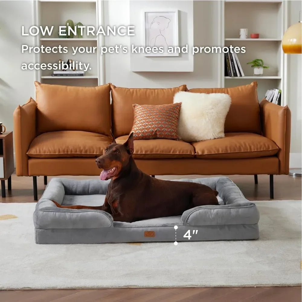 Pet Bed With Removable Washable Cover